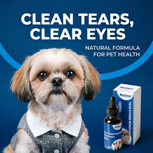 OEM ODM cane collirio gatti veterinario-trattamento di infezione raccomandato lenire l'infezione <span class=keywords><strong>allergia</strong></span> <span class=keywords><strong>per</strong></span> alleviare gli <span class=keywords><strong>occhi</strong></span> secchi Pet crack Cleaner - Product Image 1
