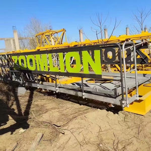 Grue à tour à tête plate Zoomlion WA6515-8 d'occasion, modèle 2022, capacité de levage de 8 tonnes, hauteur de levage de 60 m, moteur et boîte de vitesses - Product Image 6