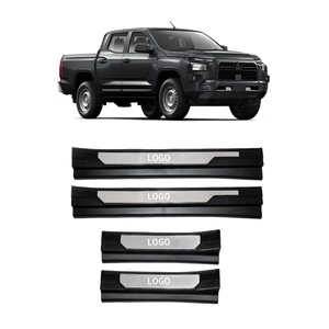 Accessoires de voiture de la marque Kqd, vente directe d'usine, protection de seuil de porte pour Mitsubishi Triton - Product Image 3