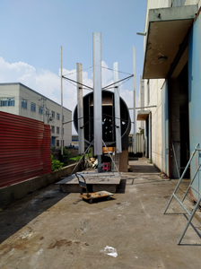 เครื่องกำเนิดไฟฟ้าพลังงานลมแบบแกนตั้ง AC กำลังไฟ 1000W 2000W 3000W ความเร็วต่ำ สำหรับใช้ในบ้าน - Product Image 4