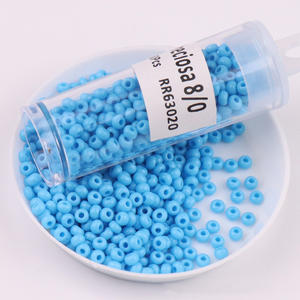 Cuentas de semillas de vidrio checo 10 g/botella 2mm3mm4mm Color de <span class=keywords><strong>porcelana</strong></span> no se desvanece malas semillas para la fabricación de joyas DIY - Product Image 6