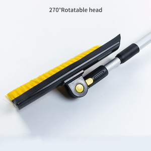 Brosse à neige rétractable extensible 360° °   Spatule rotative à tête détachable de 10 pouces, anti-rayures, pour voitures, SUV et camions - Product Image 5