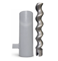 Rotor et stator D8-2 pour machine de pulvérisation et de plâtrage, usinage CNC D6-3 D7-2.5 D8-2 Rotor et stator pour pompe à vis PFT