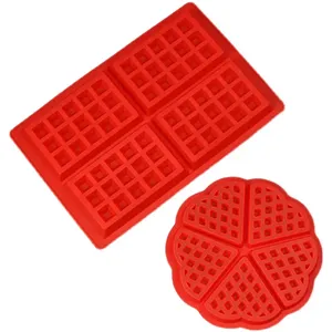 Moule à gaufres <span class=keywords><strong>en</strong></span> <span class=keywords><strong>silicone</strong></span> de qualité alimentaire, moule à gâteau DIY, moule à pâtisserie <span class=keywords><strong>en</strong></span> <span class=keywords><strong>silicone</strong></span> antiadhésif, ensemble de moules à pâtisserie, appareil à gaufres - Product Image 6