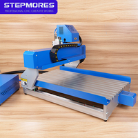 Petite fraiseuse CNC de bureau 4060 pour le gravage du bois, de l'acrylique et du métal, machine de découpe et de fraisage de l'aluminium