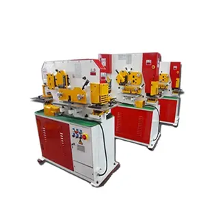 60T 90T 120T 160Ton 200Ton 250Ton Ironworker חבטות מכונת עובד ברזל 220V Geka Steelworker