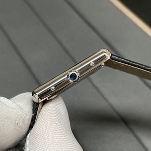 Nouveau modèle 2026 - Montre simple et élégante pour femme, best-seller, style rétro carré, boîtier en acier inoxydable, cadran en cristal saphir, mouvement à quartz - Product Image 2