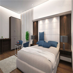 OEM personalizado más nuevo diseño de alta calidad Mdf moderno de Italia de dormitorio de madera de muebles de <span class=keywords><strong>Hotel</strong></span> - Product Image 3
