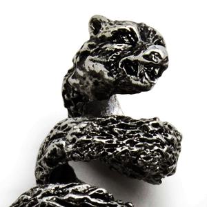 Perles de <span class=keywords><strong>barbe</strong></span> de loup Ruyan pour hommes, perles de cheveux en spirale <span class=keywords><strong>viking</strong></span>, anneaux, pendentifs, anneaux de cheveux pour dreadlocks - Product Image 3