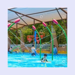 Parc aquatique en fibre de verre et acier inoxydable, dernière vente chaude 2024, aire de <span class=keywords><strong>jeux</strong></span> aquatique, <span class=keywords><strong>piscine</strong></span> à jet d'eau, haute qualité, usage résidentiel, respectueux de l'environnement - Product Image 3