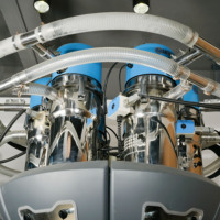Granules en plastique industriels automatiques de la CE dosant le mélangeur par lots gravimétrique de système de mélange