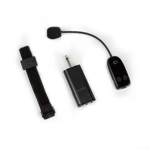 Shidu ไมโครโฟนไร้สาย SD-U16สีดำอัจฉริยะโลหะไฟสีดำประสิทธิภาพรูปแบบห้อง - Product Image 6