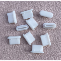 Cache-poussière en silicone pour téléphone portable, protection du port de charge Type C
