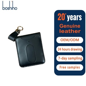 For Genuine Leather Vintage <b>Wallet</b> Open Thread Pattern Cotton Lining Anti-Theft Unisex Short Slim Design 7 Inch Card <b>Holder</b> - Product Image 1