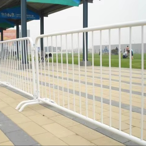 Nhà máy trực tiếp mạ kẽm an toàn đường bộ kim loại cầm tay chướng ngại vật tổ chức sự kiện kiểm soát đám đông hàng rào giao thông - Product Image 6