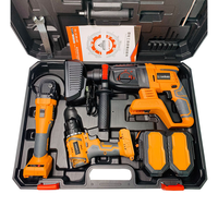 Ensemble combiné d'outils de forage sans balai pour perceuse électrique sans fil 21v la meilleure batterie au lithium