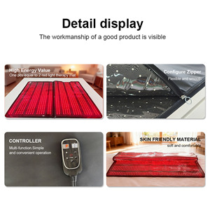 HUIKANG selimut terapi lampu merah LED 2240-660Nm/850nm untuk pereda nyeri & sirkulasi darah - Product Image 3