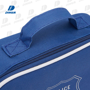 Set di polizia in legno finte giochi di ruolo per bambini Set di giocattoli della polizia con cerniera borsa portatile Kit di accessori per travestimento - Product Image 4