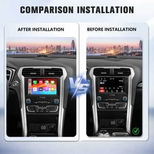 Boîtier d'interface Linux pour Ford <span class=keywords><strong>Fusion</strong></span> Mondeo, CarPlay sans fil, Android <span class=keywords><strong>Auto</strong></span>, prend uniquement en charge l'écran de l'autoradio d'origine - Product Image 2