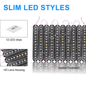 Kaidengzhe 12SMD xe Strobe cảnh báo ánh sáng tự động dẫn xe tải Trailer Beacon bên đèn đơn hàng nhấp nháy sự Cố Khẩn cấp đèn - Product Image 3