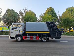 Camión de Basura <span class=keywords><strong>Compactador</strong></span> Huili de 7cbm, 4x2, Nuevo, <span class=keywords><strong>Manual</strong></span>, Diésel, Multifuncional, Transporte Urbano, Emisión Euro 5, 1-5T - Product Image 5