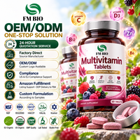 Tablet Multivitamin Berkualitas Tinggi Vitamin dan Mineral Formula Kesehatan Harian Pemasok Tablet Multivitamin