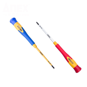 ชุดไขควงหุ้มฉนวน <span class=keywords><strong>ANEX</strong></span> 1000V ของแท้จากญี่ปุ่น, <span class=keywords><strong>ไขควง</strong></span>ช่างไฟฟ้ารับรองมาตรฐาน VDE, เครื่องมือช่างมืออาชีพ - Product Image 2