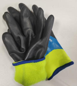 冬季工作手套ANSIA4耐切割冰柜手套户外寒冷天气保持双手保暖防水手套铲雪 - Product Image 6