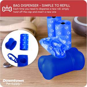 Bolsas Compostables y Ecológicas para Excremento de Perro, Duraderas y Portátiles, Material HDPE y EPI para Perros, Gatos, Aves y Más - Venta al Por Mayor - Product Image 5