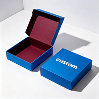 Boîte pliable magnétique recyclable, taille personnalisée, logo, boîte en carton rigide, emballage cadeau avec fermeture magnétique