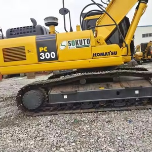 Excavadora Komatsu PC300 usada de alta calidad Original 100%, 30 toneladas en buenas condiciones con componentes centrales a la venta - Product Image 1