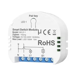 ZigBee-Controller-Schalt modul Smart-Switch-Modul mit Energie überwachung Smart Life/Tuya APP-Fernbedienung