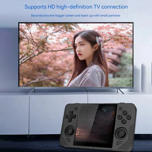 Powkiddy Rk3566 Gebouwde Draagbare <span class=keywords><strong>Mini</strong></span> <span class=keywords><strong>Video</strong></span> Rgb30 Handheld Speler 4.0 Inch Ips Scherm Klassieke Retro Gameconsole - Product Image 4