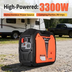 Générateur à essence à onduleur DC 24V 3kW 3.3kW silencieux pour climatiseur de camion et chargeur de batterie de voiture électrique - Product Image 6