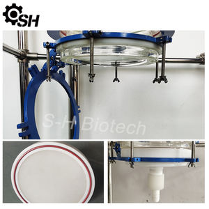 El experimento es un reactor de síntesis de péptidos de fase sólida con un reactor de vidrio de filtración cristalina de 50L - Product Image 5