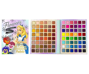 Оптовая продажа, 96 цветов, водостойкие тени для век, индивидуальные палитры теней для век, квадратные формы, двухслойная палитра теней для век - Product Image 6