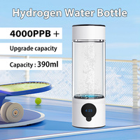 Бутылка для воды Suyzeko Biohacking OEM ODM, портативный генератор водородной воды SPE PEM, щелочная вода для домашних животных, подарок для дома
