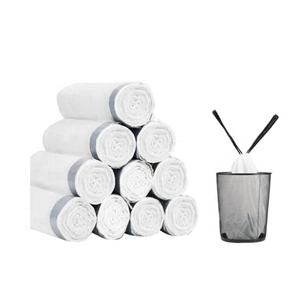 CFC 4 Gallon Drawstring Garbage <b>Bags</b> <b>Clear</b> Trash <b>Bags</b> <b>Bin</b> Liners <b>Bag</b> - Product Image 6