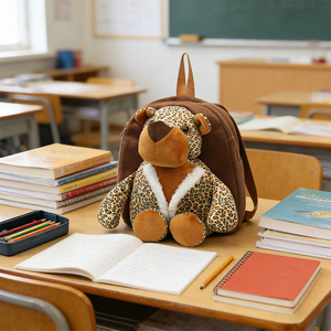 <span class=keywords><strong>Zaino</strong></span> Leggero per Bambini a Forma di Animale Cartoon in Peluche Creativo Best-Seller - Product Image 5