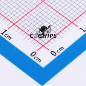 TP40521116 Tactile Switch SMD Switch Single Pole Single Throw Round Button 1.6N Horizontal Mount - Product Image 1