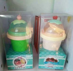 Gobelet portable en plastique PP pour la fabrication de crème glacée et de granités, écologique, recyclable, fonctionnement manuel, facile à nettoyer, DIY - Product Image 5