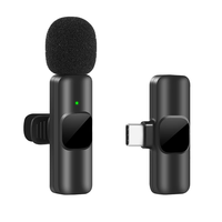 Neues Kabelloses Lavalier-Mikrofon Mini Audio-Video-Aufnahmemikrofon für iPhone Android Laptop Live-Gaming Mobiltelefon-Mikrofon