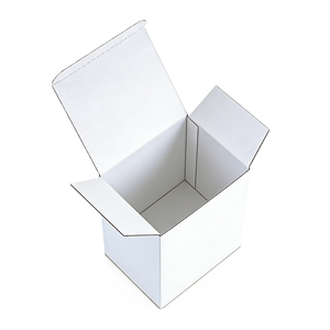 <b>Eco</b>-friendly Custom White Paper Shipping Packaging Boxes Wholesale Size Logo Design for Small Business <b>Gift</b> Delivery - Product Image 2