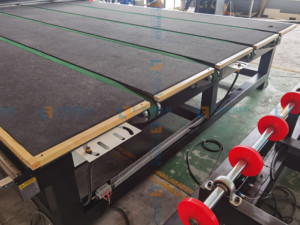 Nouvelle ligne de découpe de verre CNC entièrement automatique à haut rendement avec table de chargement et de rupture, machine de découpe de verre optique - Prix - Product Image 4