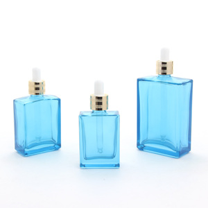 Sang trọng chăm sóc da bao bì 1oz 30 50 100 ml hình chữ nhật rỗng tinh dầu Huyết thanh chai thủy tinh nhỏ giọt chai - Product Image 4