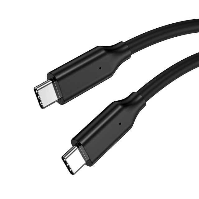 10Gbps High Speed USB-C to Type-C Cable USB 3.2 Gen2 60W Fast Charge 3A PVC Portable Hard Disk Connection
