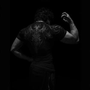 T-Shirt a Compressione Muscolare a Maniche Corte, Alta Elasticità, Maglia Fitness Aderente da <span class=keywords><strong>Uomo</strong></span> con Motivo a Texture Muscolare - Product Image 3