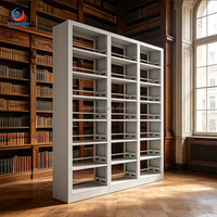 Estantería Metálica Versátil, Solución de Almacenamiento Resistente para Biblioteca, Almacén, Clínica