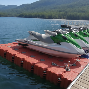 Pontoon muelle <span class=keywords><strong>flotante</strong></span> de alta flotabilidad jet ski plataforma para la venta el barco o barco barato - Product Image 5