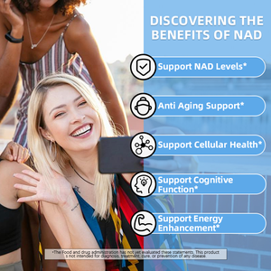 Nicotinamida Adenina Dinucleótido (NAD) 99% NAD + Polvo CAS 53-84-9 NAD Suplemento en polvo Grado alimenticio - Product Image 3